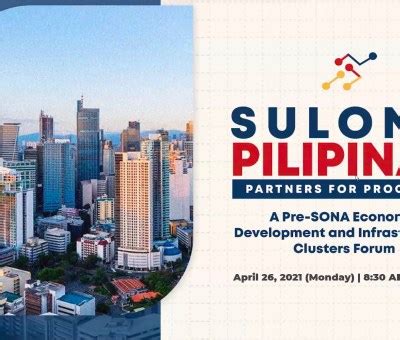 slogan sulong pilipinas|Sulong Pilipinas: PRE SONA of the Economic Development and .